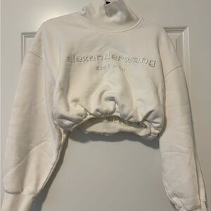 Alexander Wang White Turtleneck Sweater